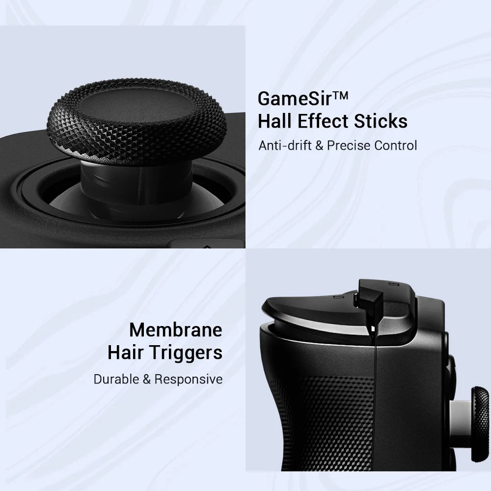 GameSir X5 Lite – Controlador Móvil con Cable USB-C | Efecto Hall y Disparadores Rápidos para Android y iOS