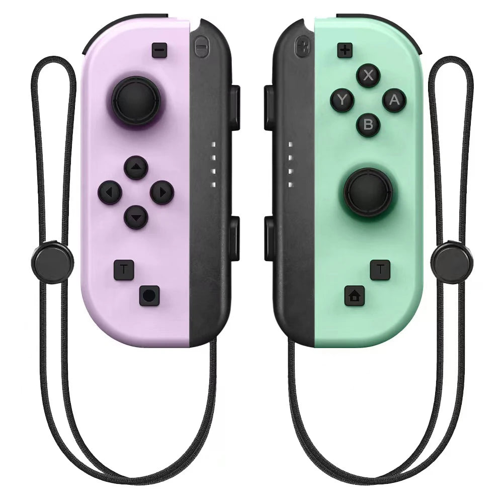 Controladores Joy Pad Multicolor Inalámbricos para Nintendo Switch | Vibración Doble y Compatible con Switch OLED