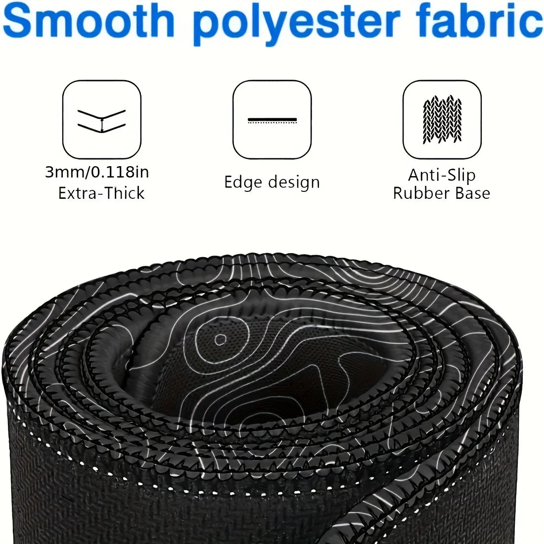 Mouse Pad Gamer XL – Base Antideslizante y Bordes Reforzados para Setups de Escritorio