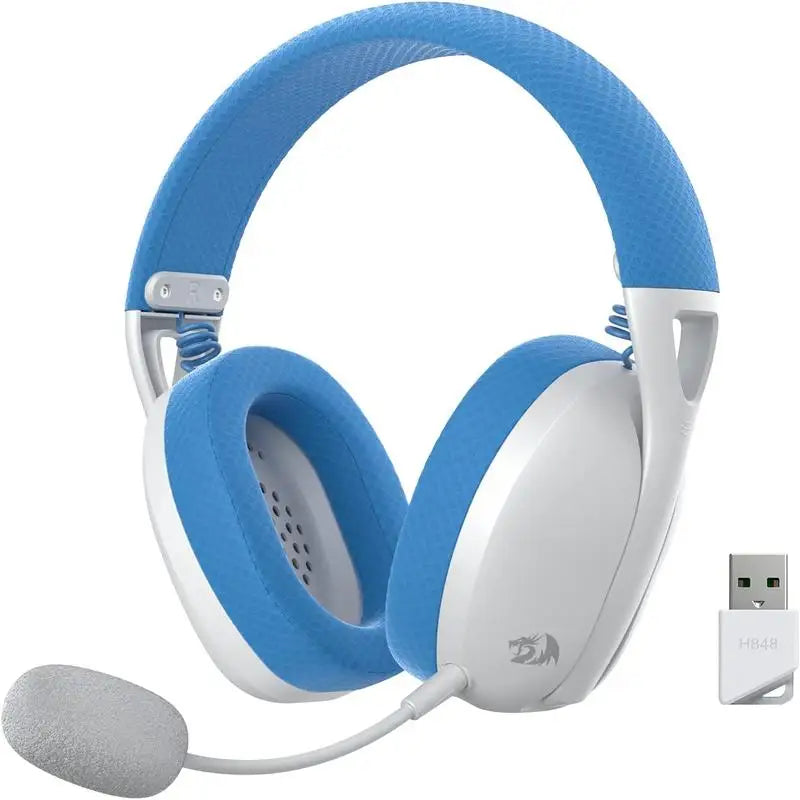 Redragon H848 Wireless Gaming Headset | Sonido Envolvente 7.1 + Mic Desmontable