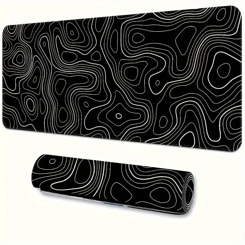 Mouse Pad Gamer XL – Base Antideslizante y Bordes Reforzados para Setups de Escritorio
