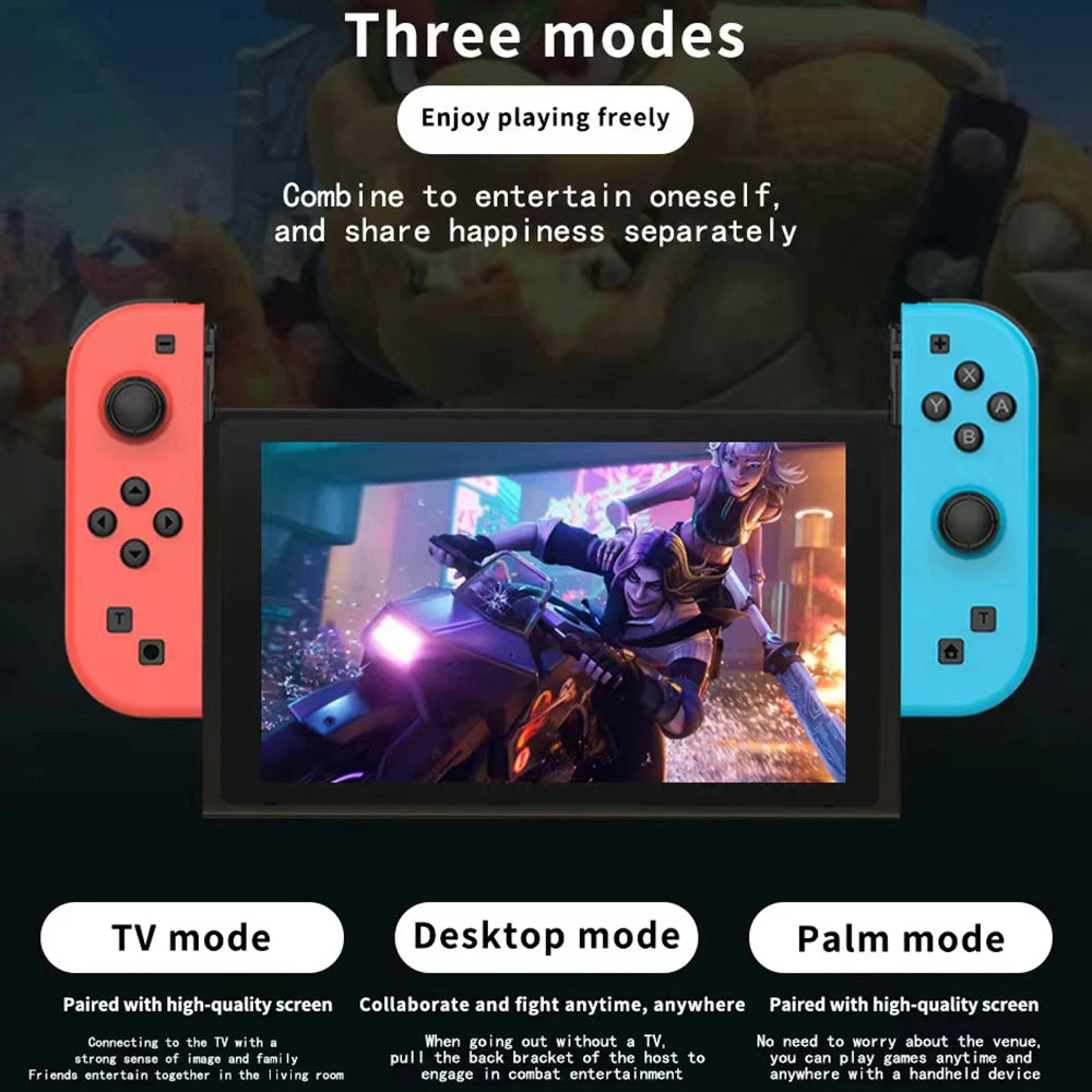 Controladores Joy Pad Multicolor Inalámbricos para Nintendo Switch | Vibración Doble y Compatible con Switch OLED