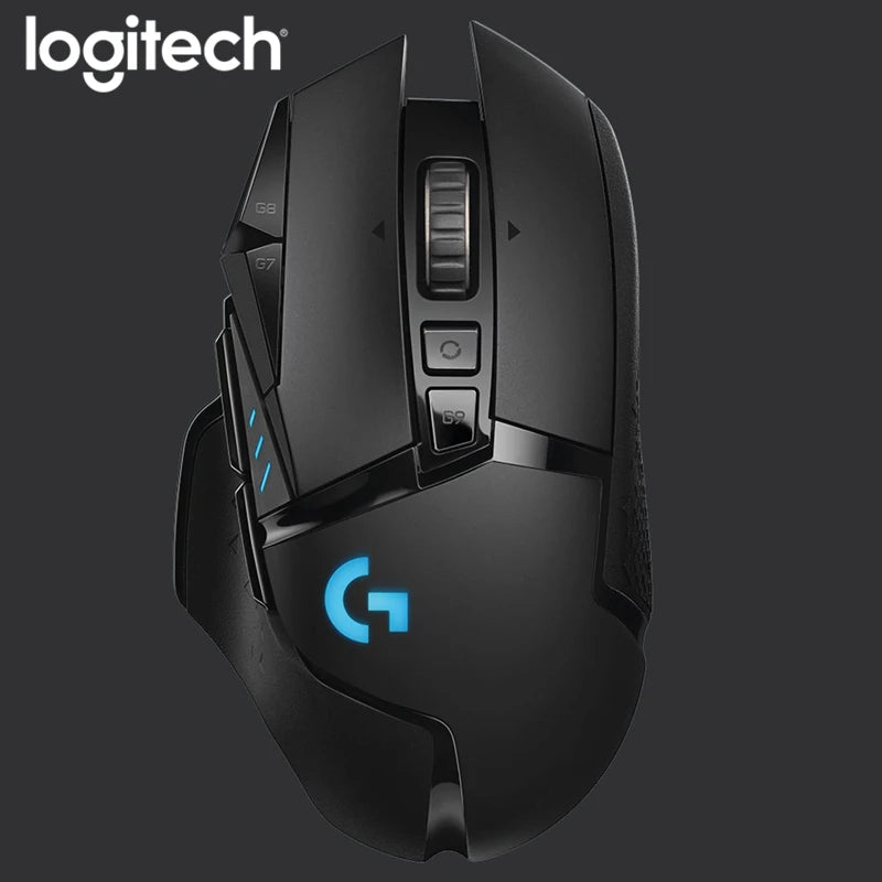 Logitech G502 LIGHTSPEED | Mouse Gamer Wireless – 11 Botones, 25K DPI, RGB Hero Sensor