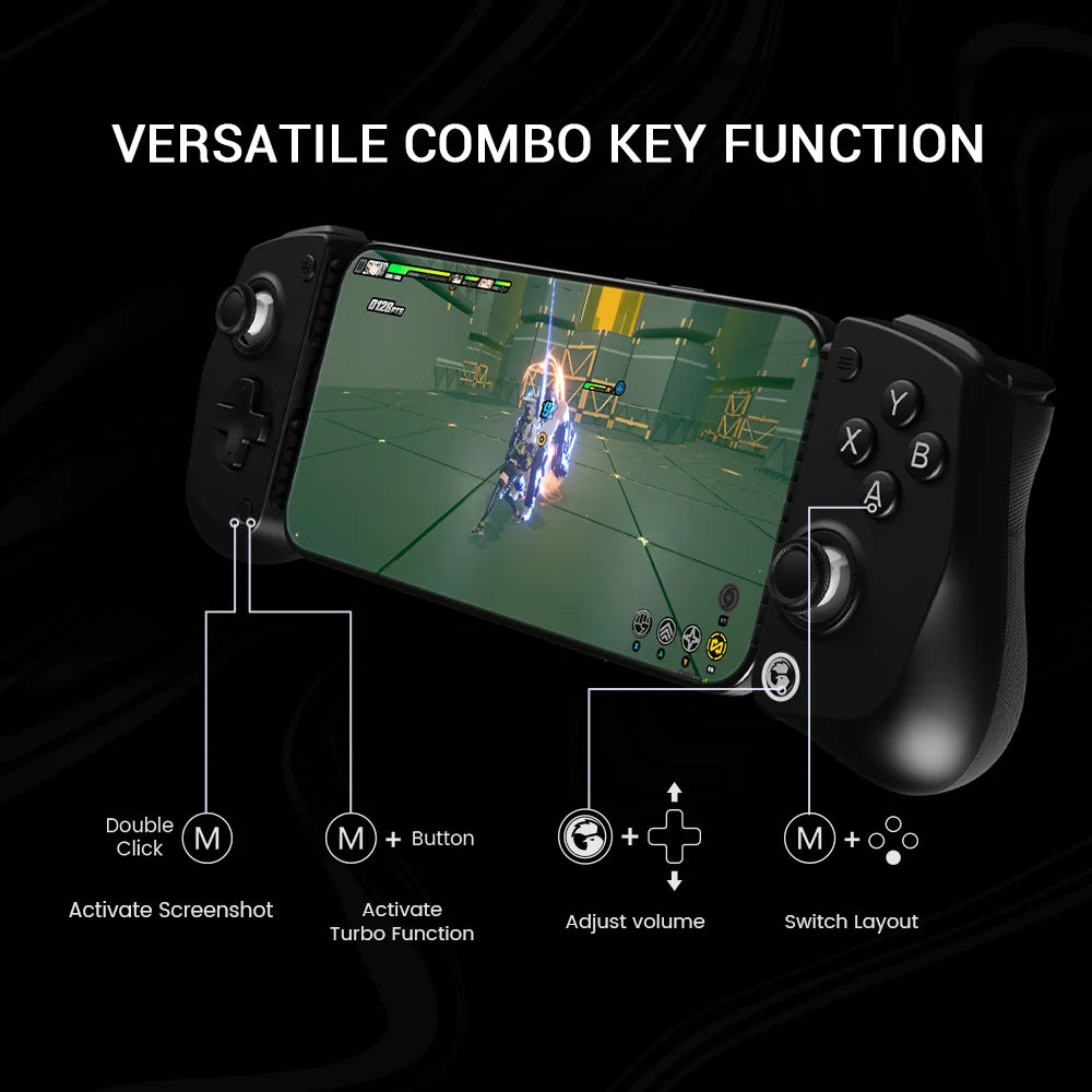 GameSir X5 Lite – Controlador Móvil con Cable USB-C | Efecto Hall y Disparadores Rápidos para Android y iOS