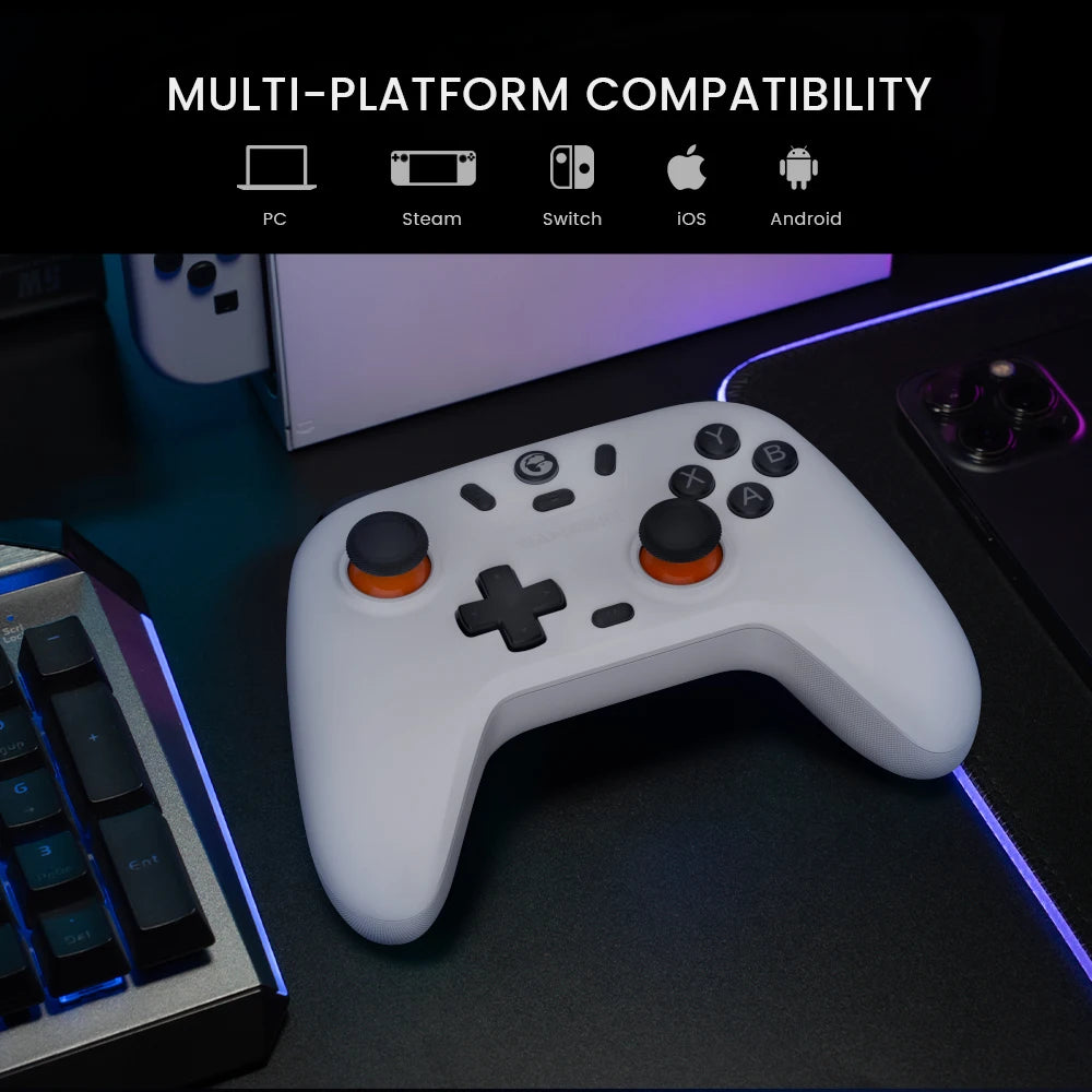 GameSir T4 Nova Lite | Wireless Hall‑Effect Gamepad Bluetooth 2.4G USB‑C Multiplataforma