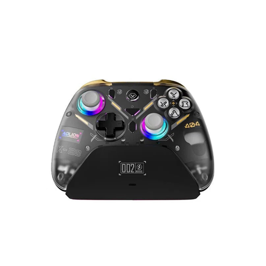 Aolion K10 RGB – Controlador Inalámbrico con Joystick Efecto Hall y Giroscopio | Compatible con Switch, PC y Teléfono