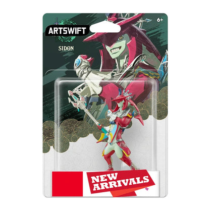 ARTSWIFT – Figuras Coleccionables Riju, Sidon, Yunobo y Tulin | Compatibles con Nintendo Switch (NFC)