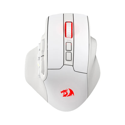 Redragon M811 PRO – Mouse Gamer Inalámbrico RGB con 15 Botones Programables y 10 Teclas Macro Laterales