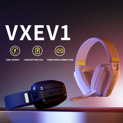 VGN Siren V1 Dual-Mode Gaming Headset | Wireless 2.4G + Bluetooth 5.3