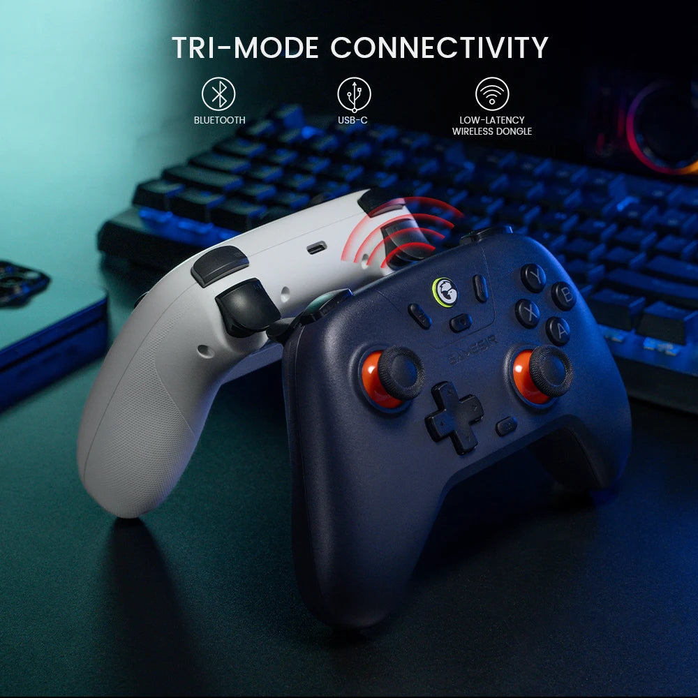 GameSir T4 Nova Lite | Wireless Hall‑Effect Gamepad Bluetooth 2.4G USB‑C Multiplataforma