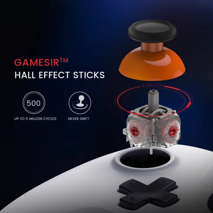 GameSir T4 Nova Lite | Wireless Hall‑Effect Gamepad Bluetooth 2.4G USB‑C Multiplataforma