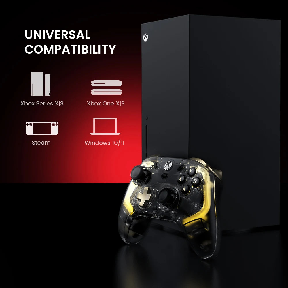 GameSir Kaleid Flux Xbox Gaming Controller | Wired Gamepad with Hall Effect for Xbox Series S, Xbox Series X, Xbox One PC Steam
