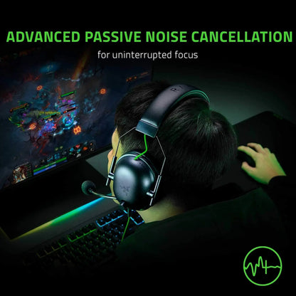 Razer BlackShark V2 X | Auriculares Gaming Pro con Sonido 7.1 y Micrófono Cardioide de Alta Precisión
