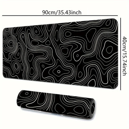 Mouse Pad Gamer XL – Base Antideslizante y Bordes Reforzados para Setups de Escritorio