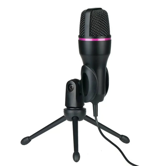 Micrófono Condensador USB/3.5mm para PC – Ideal para Gaming, Streaming y Karaoke