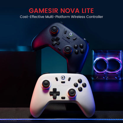 GameSir T4 Nova Lite | Wireless Hall‑Effect Gamepad Bluetooth 2.4G USB‑C Multiplataforma
