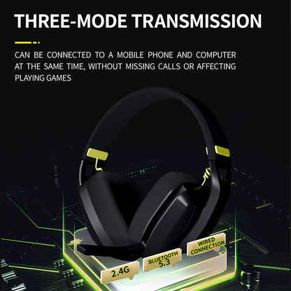 VGN Siren V1 Dual-Mode Gaming Headset | Wireless 2.4G + Bluetooth 5.3