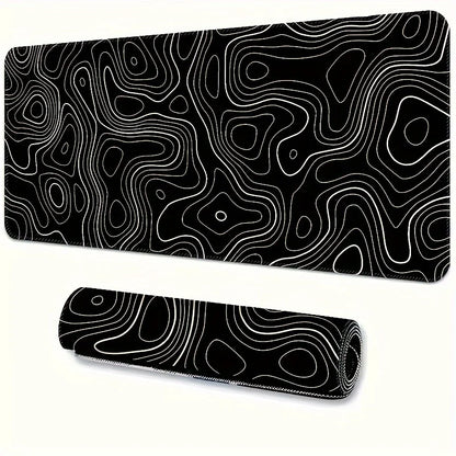 Mouse Pad Gamer XL – Base Antideslizante y Bordes Reforzados para Setups de Escritorio