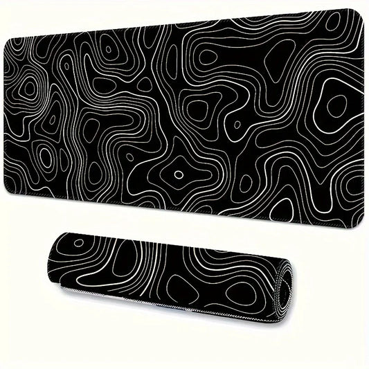 Mouse Pad Gamer XL – Base Antideslizante y Bordes Reforzados para Setups de Escritorio