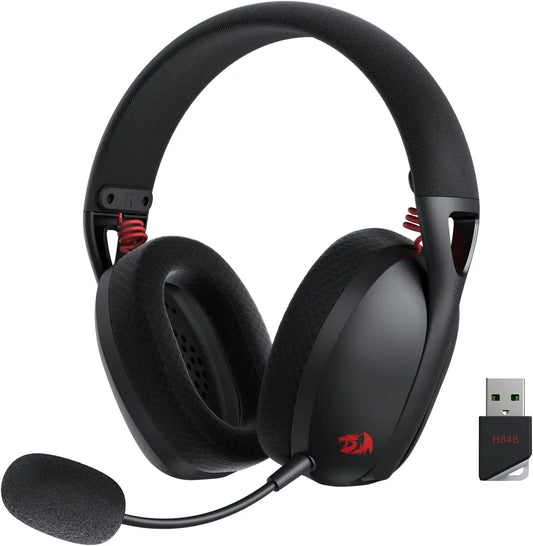 Redragon H848 Wireless Gaming Headset | Sonido Envolvente 7.1 + Mic Desmontable
