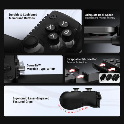 GameSir X5 Lite – Controlador Móvil con Cable USB-C | Efecto Hall y Disparadores Rápidos para Android y iOS