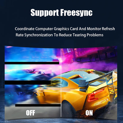 Monitor Gamer Curvo 24" FHD 165Hz 1ms | VA, Altavoces Integrados, HDMI/DP