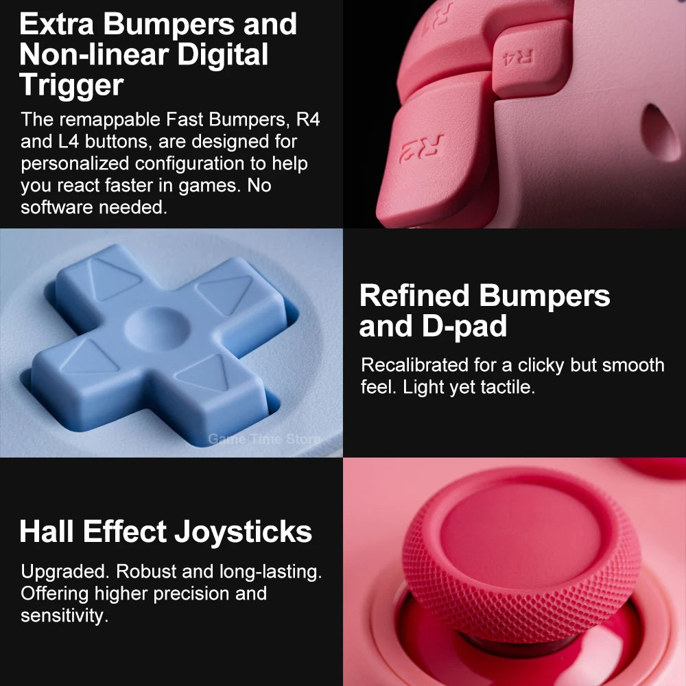8BitDo Ultimate 2C | Wireless Bluetooth Gamepad for Switch & PC – Hall Effect Precision