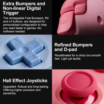 8BitDo Ultimate 2C | Wireless Bluetooth Gamepad for Switch & PC – Hall Effect Precision