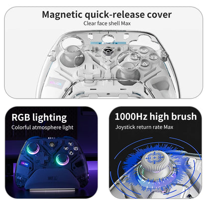 Aolion K10 RGB – Controlador Inalámbrico con Joystick Efecto Hall y Giroscopio | Compatible con Switch, PC y Teléfono