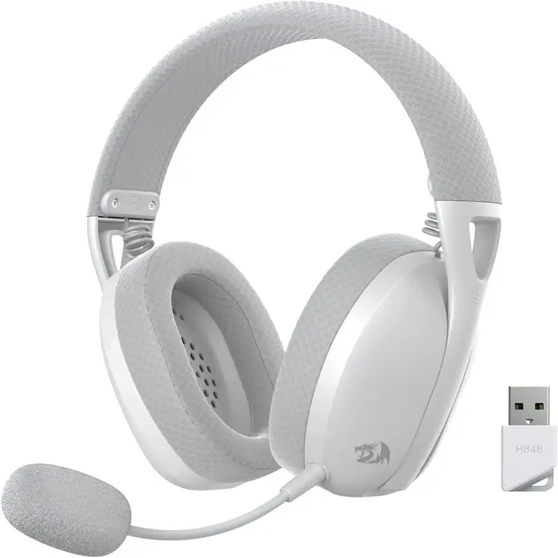 Redragon H848 Wireless Gaming Headset | Sonido Envolvente 7.1 + Mic Desmontable