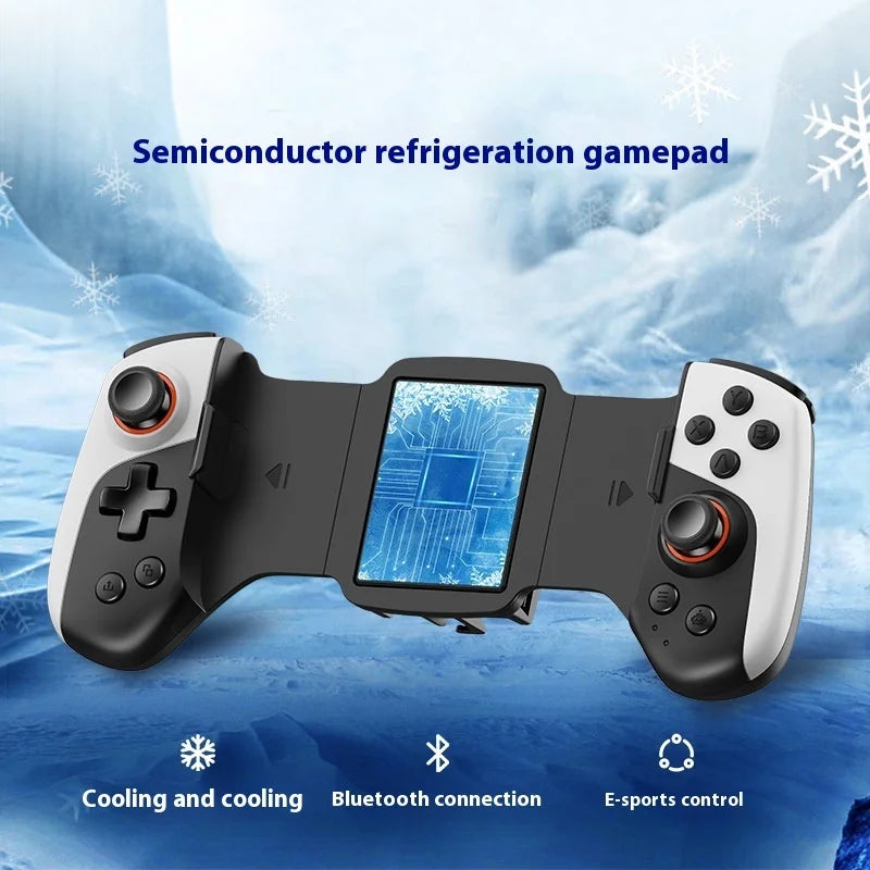 Controlador Móvil JK02 con Refrigeración Activa | Gamepad Extensible Bluetooth para iOS y Android