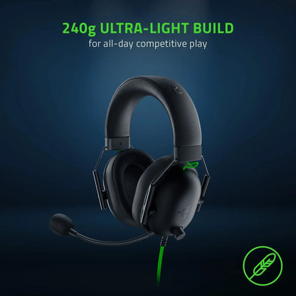 Razer BlackShark V2 X | Auriculares Gaming Pro con Sonido 7.1 y Micrófono Cardioide de Alta Precisión